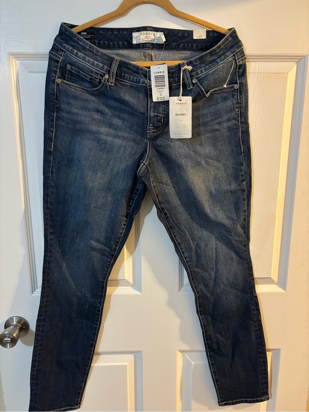 torrid Dark Indigo High-Rise Skinny Jeans